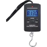 TSB Werk Kofferwaage Digitale Kofferwaage Gepäckwaage 10g-40kg LED, Digitalwaage, Reisewaage, Handwaage