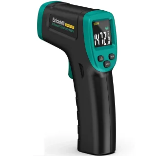 Erickhill Rookmax Infrared Thermometer -50℃ to 800℃ Non Contact Laser Temperature Gun for Kitchen BBQ Automotive HVAC