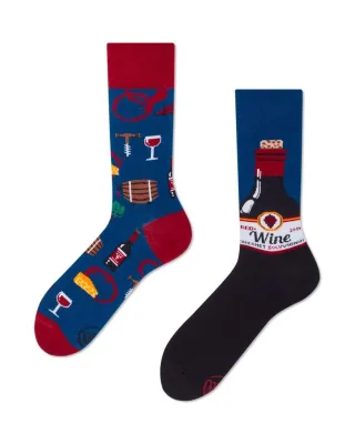 many mornings - Socken Cabernet Sockvignon blau - Gr. - 42