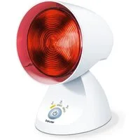 BEURER Infrarotlampe Infrarotlampe mit 3-stufigem Timer & 5 Neigungswinkeln – Linderung von