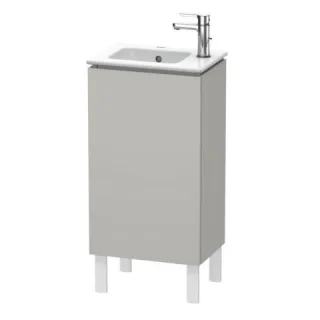 Duravit L-Cube Waschtischunterbau bodenstehend Betongrau Matt 420x294x704 mm - LC6273R0707 LC6273R0707