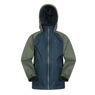Mountain Warehouse Childrens/Kids Torrent II Wasserdichte Jacke (Dark Khaki)