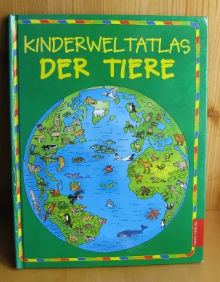 Kinderweltatlas der Tiere