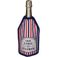 Giftcompany Weinkühler Froid Kühlmanschette Vivre d'Amor rot/blau 23,5cm