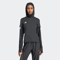 adidas Performance Laufshirt ADIZERO E TEE für Erwachsene, ohne Verschluss, mit Rundhalsausschnitt
