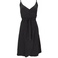 Guru-Shop Midikleid Minikleid aus Bio-Baumwolle, Wickelkleid,.. alternative Bekleidung