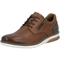 Rieker Schnürschuh Halbschuh, Freizeitsneaker, Casual-Schnürer mit Perforation
