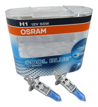 2x Osram H1 Cool BLUE Intense CBI DUO-Pack Birnen Lampen für ABBLENDLICHT