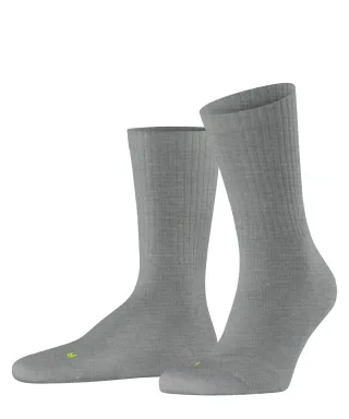 FALKE - FALKE Run Rib Crew Unisex light grey - Gr. - 44.5