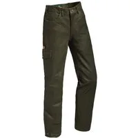 La Chasse® Lederhose Jagd Lederhose aus Büffelleder mit Beintasche Herren strapazierfähig