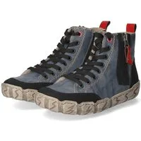 Rieker Rieker L0370-14 Damen Leder und Synthetik blue Winterstiefel
