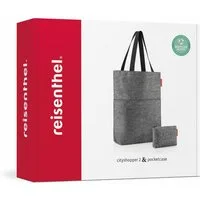 REISENTHEL® Shopper city 2 set #1 Twist Silver 25 L
