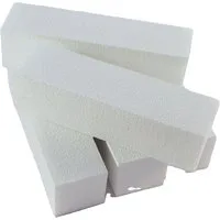 World of Nails-Design Polierblock weiße Buffer, Schleifblöcke 100/100 Profiqualität 10er Pack