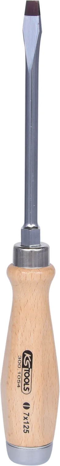 KS Tools ERGOTORQUE WOODmax Schlag-Schlitz-Schraubendreher - 300.1054
