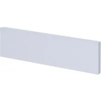 Flex-Well Frontblende Sockelblende für Geschirrspüler 60 cm breit - Weiß – Witus/Nawa/Toska