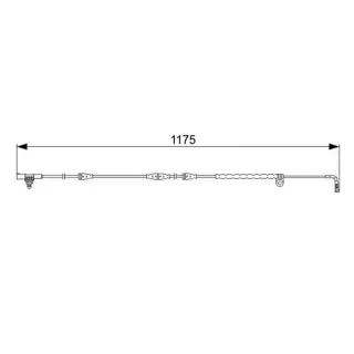 Bosch Warnkontakt f?r Bremsbel?ge Land Rover Discovery 1987473032