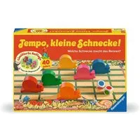 Ravensburger Spiel Ravensburger Retro Tempo, kleine Schnecke! 40 Jahre Jubiläumsausgabe, Wettlaufspiel, Made in Europa