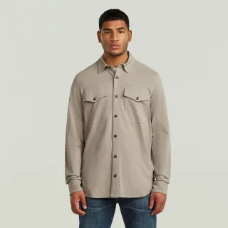 G-Star - Marine jersey shirt ls elephant skin - Gr. - XL