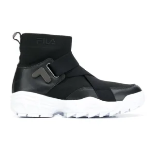 Fila Hi Top Socken Damen schwarze Schuhe