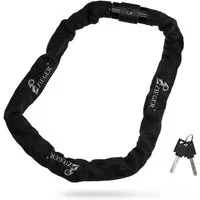 ZIEGER Kettenschloss ZIEGER Fahrrad Kettenschloss Chain 900 - Stahlkette 90 cm Textilmante