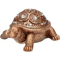 Figuren Shop GmbH Tierfigur Schildkröten Figur - Indisches Design - Tierfigur Dekofigur Tierdeko