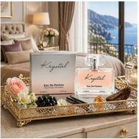 Fine Perfumery London Eau de Parfum Krystal Pour Femme Fruchtig Blumig Hergestellt in Spanien 100 ml, Hergestellt in Spain, Damenduft