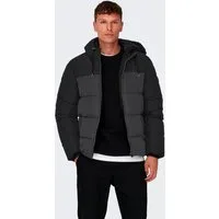 ONLY & SONS Steppjacke ONSMARLON LIFE HOOD PUFFER JACKET OTW VD