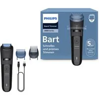 Philips Bartschneider Serie 3000 BT3620/15, mit 40 einstellbaren Schnittlängen, inkl. Reinigungsbürste