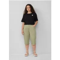 QS Caprihose Hose Capri-Hose aus Baumwoll-Elasthan-Mischung