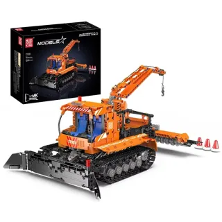 Mould King 17051 Snowfield Vehicle Model Engineering Truck Building Block Brick Assembly Kit for Children Birthday Gift