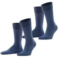 FALKE Socken Happy 2-Pack Socken (2-Paar) Set aus 2 Paar Baumwollstrümpfen