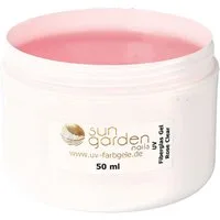 Sun Garden Nails UV-Gel 50ml UV Fiberglas Gel Rosé-Klar, Aushärtung: UV Gerät 2 Min. UV-LED Kombigerät 1 Min.