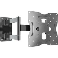 RICOO TV-Wandhalterung TV Monitor Wandhalterung 27"-55" mit Schwenk- und Neigefunktion S1022, (bis 55 Zoll, VESA 75x75 bis 200x200, 1-tlg., Aufnahme 30Kg, 27"-55" (69-140cm) Bildschirm Diagonale, bis 180° schwenkbar, +15/-3 °neigbar, ausziehbar Ferns