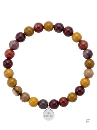 PURELEI Mookaite Elegance Perlenarmband
