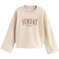 Next Sweatshirt Langärmeliges Sweatshirt, Sunday (1-tlg)