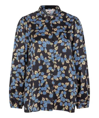 Esqualo - Bluse - Blue moon blau - Gr. - 36
