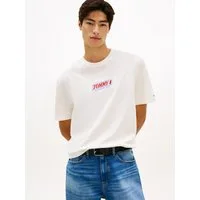 Tommy Jeans T-Shirt 90S VINTAGE LA Regular fit mit Markenprint