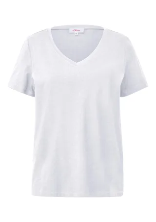 s.Oliver Red Label - T-Shirt weiß - Gr. - 38
