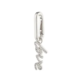 pilgrim - Recycelter Anhänger – Charm silver - Gr. - OS