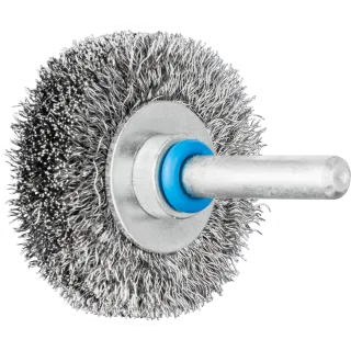 PFERD TOOLS Rundbürste ungezopft RBU Edelstahl-Draht mit Schaft - 43103003
