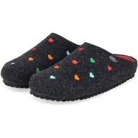 SUPERSOFT Supersoft Pantoffeln 522408000/258 Damen Filz grey Pantolette