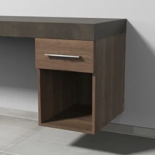 Sanipa Anbau-/Solitärschrank 2morrow (G2351) 510x350x520 Eiche-Tabak, G235150 G235150