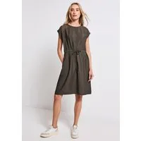 STREET ONE Shirtkleid mit Mesh-Details