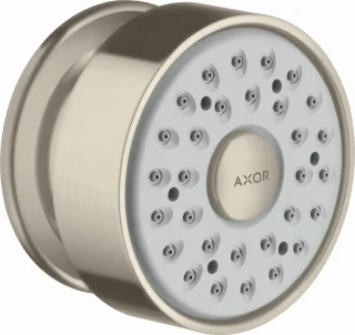 Hansgrohe Seitenbrause Axor rund Brushed Nickel 28464820