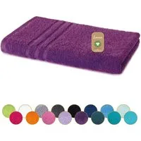 Lavea Handtücher Bali Handtuch 50x100 cm, Sporthandtuch, Fitness-Handtuch, Weiches Bio-Baumwollfrottee (1-St), pflegeleicht, GOTS-zertifiziert, extra saugstark mit 500g/m²