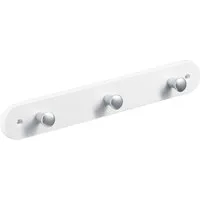 Hettich Garderobenleiste Hettich Garderobenleiste 3 Haken 28,0 x 4,0 x 0,8