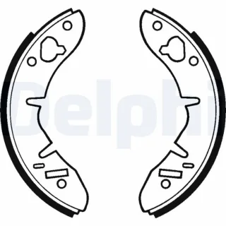 Delphi Bremsbacken hinten Austin Mini