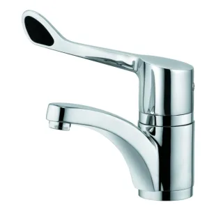 Kludi Medi-Care Waschtischarmatur 341130534 Care-Hebel, schwenkbarer Auslauf, chrom