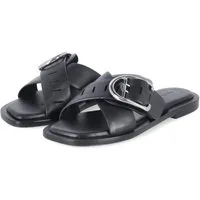 Copenhagen Studios Copenhagen Shoes CS8922-0003 BLACK Damen Glattleder black Pantolette