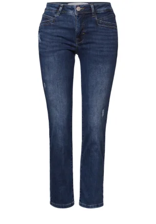 Street One Studio - Straight Leg Jeans blau - Gr. - 27/28